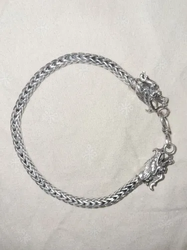 Pulseira indiana cabeça de dragao.