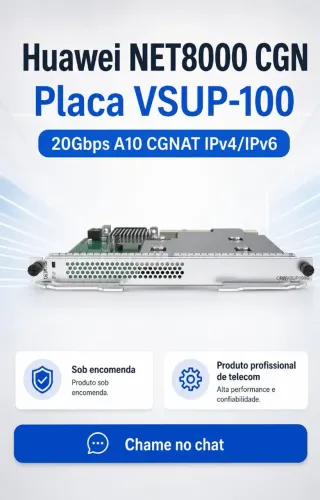 Huawei NET8000 CGN Placa VSUP-100<br>20GBPS(A10)Cgnat IPV4 IPV6