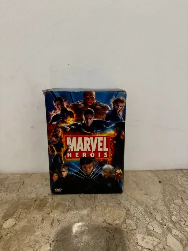 DVD: Box Marvel Herois 6 Filmes - Excelente Estado Raro De Colecionador