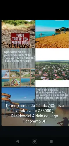 Lote a venda
