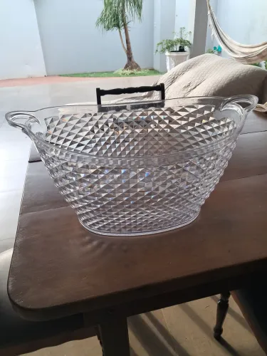 Balde acrílico gelo 15 lts