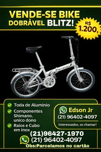 Bike dobrável Blitz
