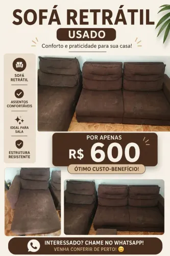 Sofa retrátil