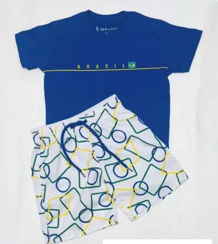Roupa infantil Copa do Mundo 