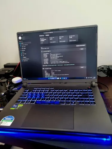 Notebook Gamer ASUS ROG Strix G16 i9 14a Gen / RTX 5060 / 240Hz / Aceito Troca