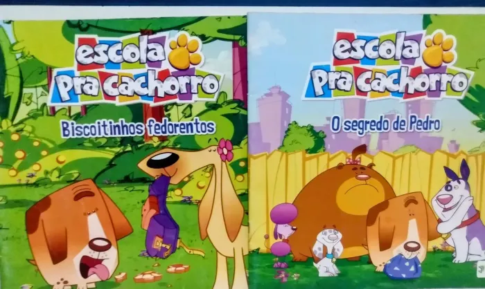 Livros Infantis Grandes - Lote de 6 Livros