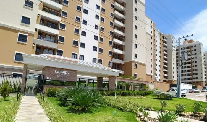 APARTAMENTO 3 QUARTOS 1 SUÍTE, C/ CHURRASQUEIRA, COND. UPPER, FRENTE DETRAN, REGIÃO C. POL