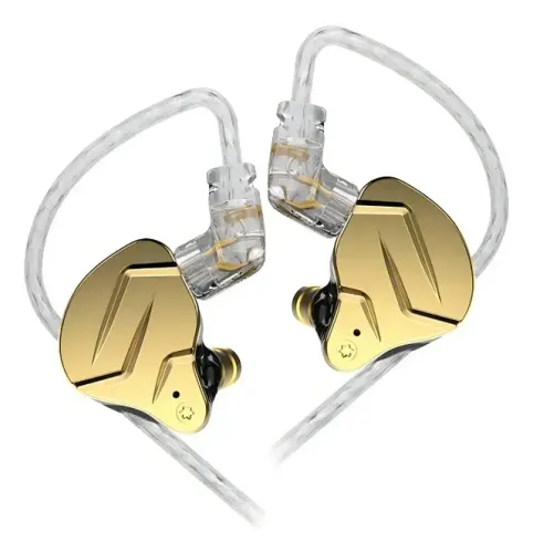 Fone KZ ZSN Pro X Dourado [Novo, Lacrado]
