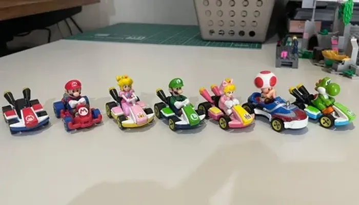 7 Hot Wheels Mario - Mario Mattel (Usado)