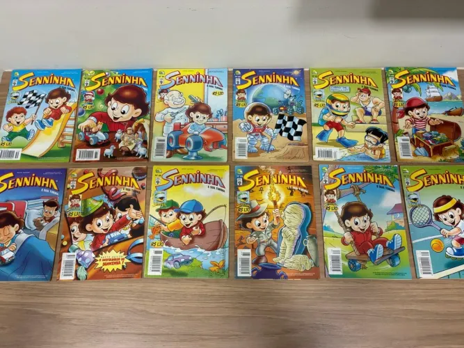 Coleção Gibis Senninha