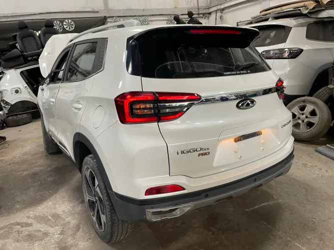 Sucata cherry tiggo 5x pro híbrido 2023 