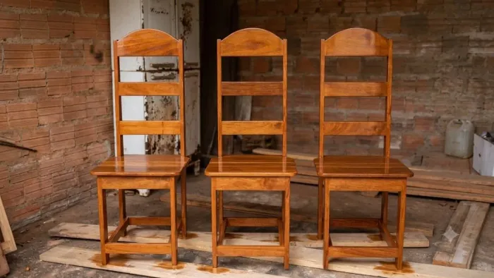 ? Cadeiras de Madeira Maciça Tatajuba - Direto da Fábrica para sua Casa!