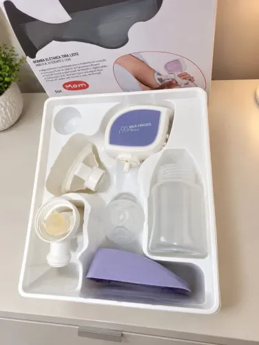 Bomba Tira Leite Elétrica MultiKids Baby aceito cartão