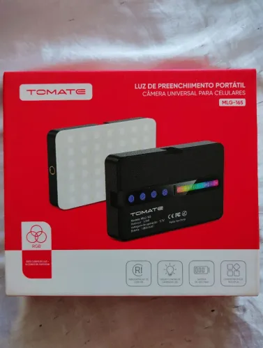 Luz de preenchimento portátil para câmera ou celulares