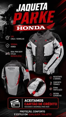 Jaqueta Honda Impermeável