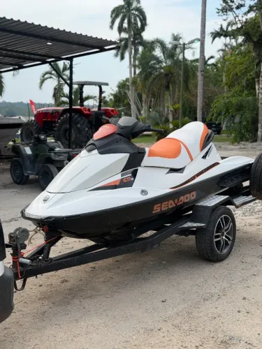 Jet ski seadoo Gti 155hp 2008 c/ leds, 3lugares, revisado, documentado, ac/cartao crédito.
