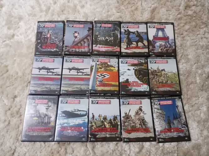 Dvd coleção 70° Aniversário da II guerra mundial 1939 - 1945