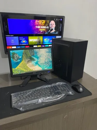 Computador Intel core i5 3470 8gb Ssd 120gb Monitor Acer 16 Polegadas
