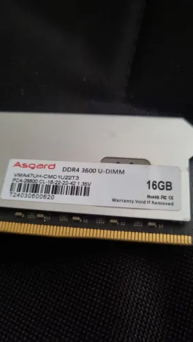 Memória Ram Asgard 1x16gb
