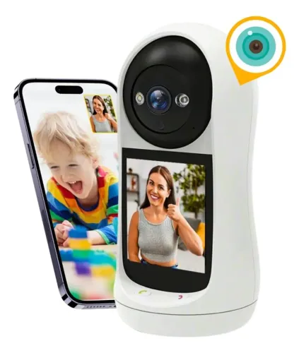 Câmera Video Chamada Babá Monitor Idosos e Crianças