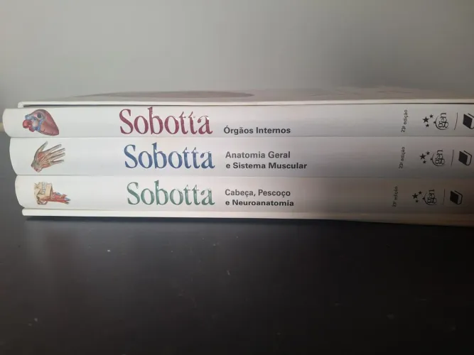 Box anatomia Livro sobotta