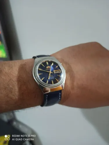 Relógio orient 3 estrelas automático 