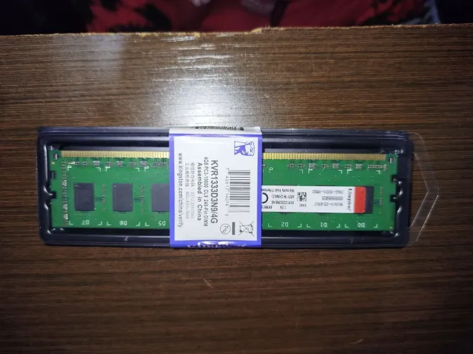 Memória Ram 4gb 1333Mhz com defeito
