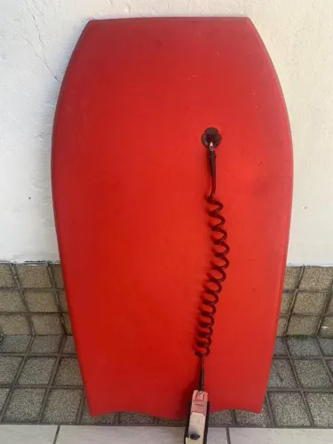 PRANCHA DE BODYBOARD GENESIS 39? + LEASH BSD + PÉ DE PATO INTEX | KIT COMPLETO