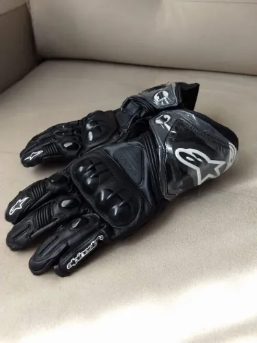 Luva Alpinestars GP PRO Black/Black