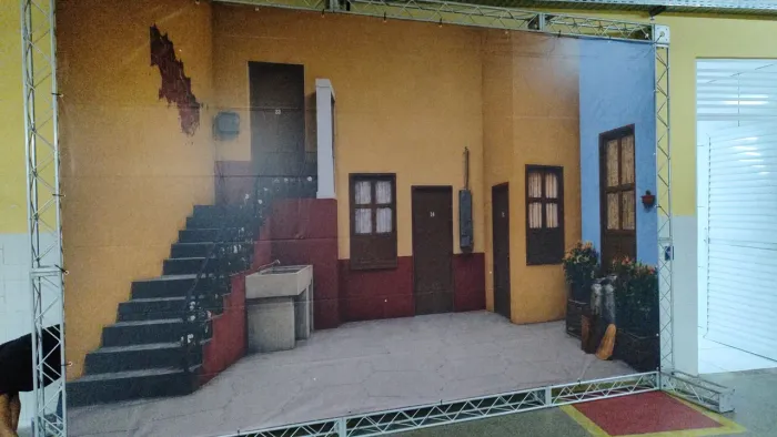 Painel Fotográfico Vila do Chaves 4m X 2,5
