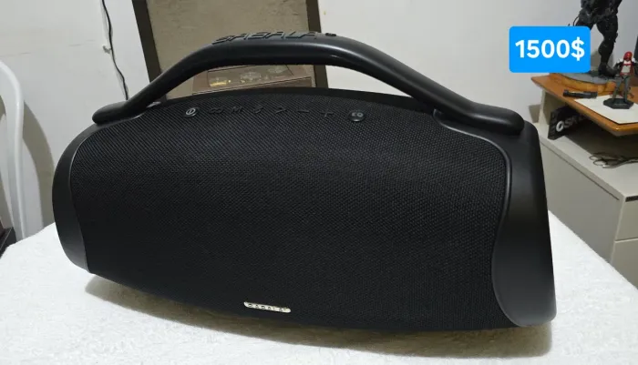 Caixa de som Bluetooth boombox da Sabala original 