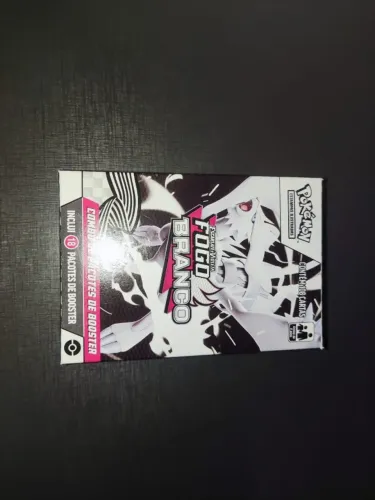Mini Booster Box de Fogo Branco PT-BR,Produto Lacrado de Pokémon TCG
