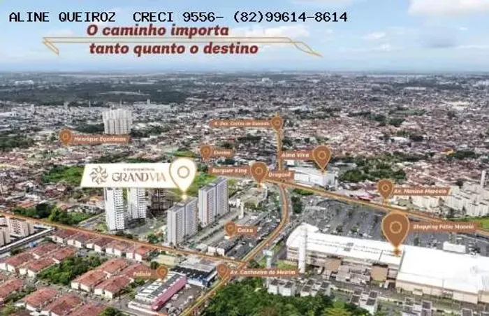Apartamento 2 Quartos para Venda em Maceió, antares, 2 dormitórios, 1 suíte, 1 banheiro, 1