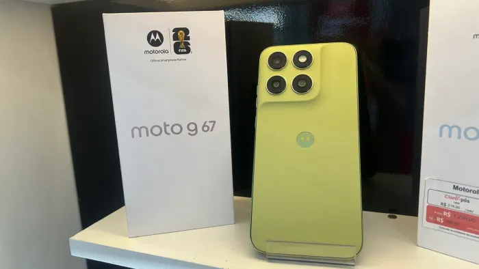 Motorola G67 256GB 5G com nota fiscal novo