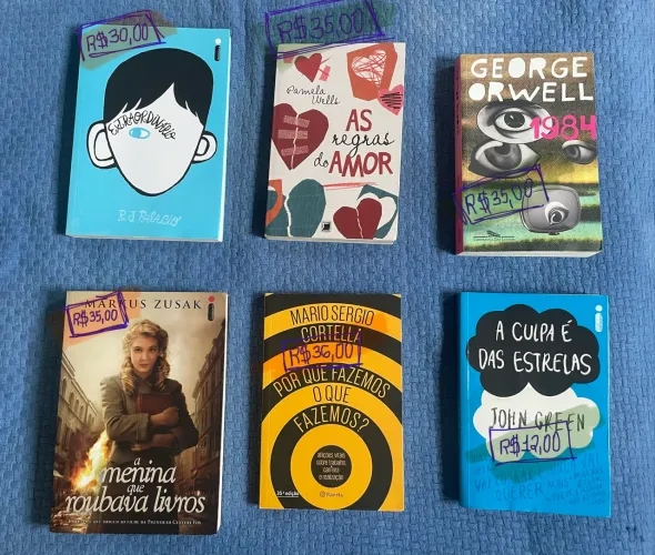 Livros seminovos