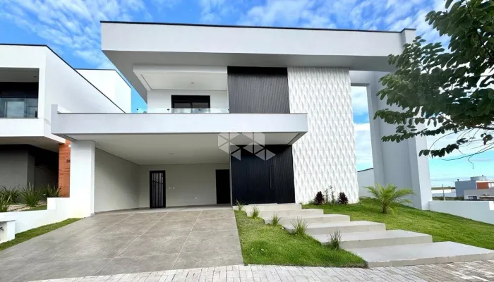 Casa Nova em Condomínio Fechado com 03 quartos em Camobi, Santa Maria