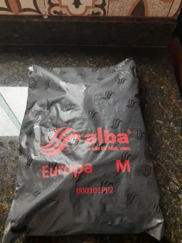 Capa de chuva alba Europa original tamanho M