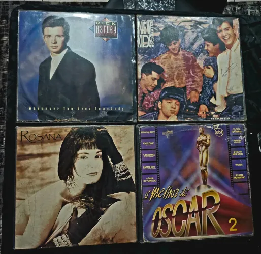 Discos de vinil no estado