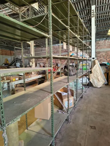 estante de aço reforçada prateleira, chapa 2.5mm