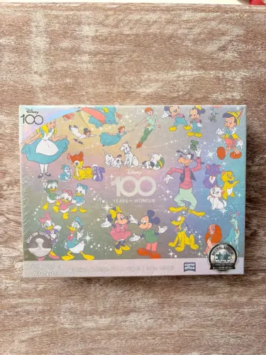 QUEBRA-CABEÇA DISNEY 100 ANOS TOYSTER 500 PEÇAS (NOVO E LACRADO)