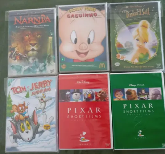 Lote 14 dvds originais infantil.