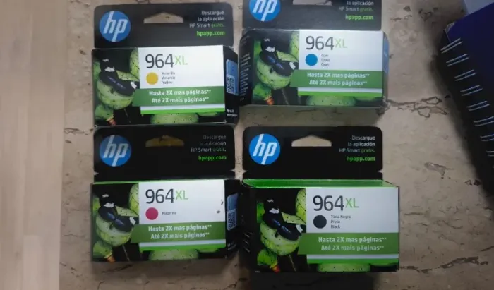 Kit Cartucho HP 964XL Colorido/Preto Original