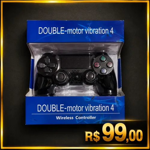 Controle PS4 e PC