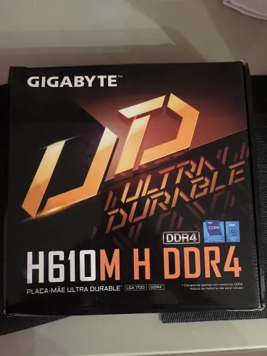 Placa mãe gigabyte h610M-H ultra durable 