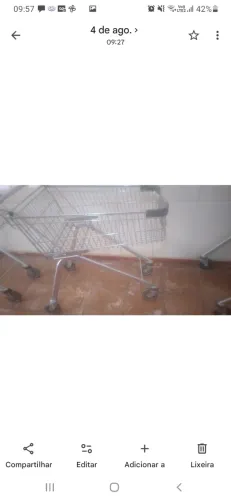 Lote Fechado Com 12 Carrinhos De Supermercado - Perfeito Estado (Pouso Alegre)