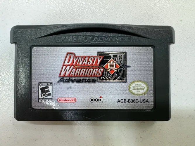 Jogo game boy advance Dinasty Warriors advance - original