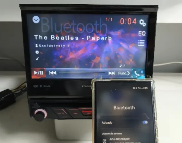DVD AUTOMOTIVO PIONEER AVH-4880BT