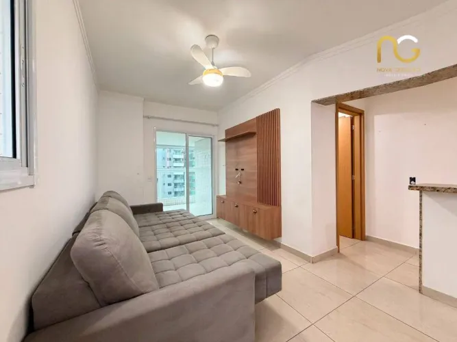 Apartamento com 1 dormitório à venda, 45 m² por R$ 405.000,00 - Vila Guilhermina - Praia G