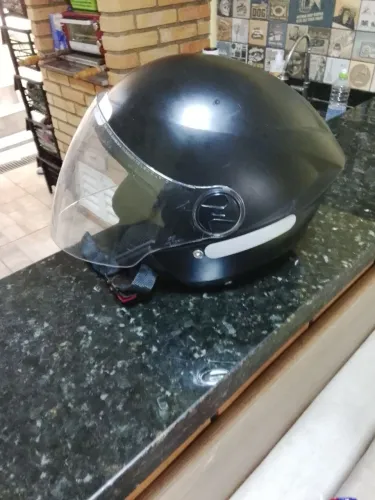 Capacete pro tork preto fosco usei 1x 