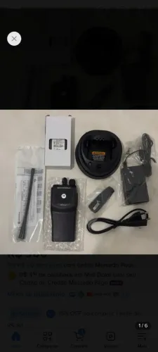 Motorola ep450 tudo zero na caixa zero tudo novo